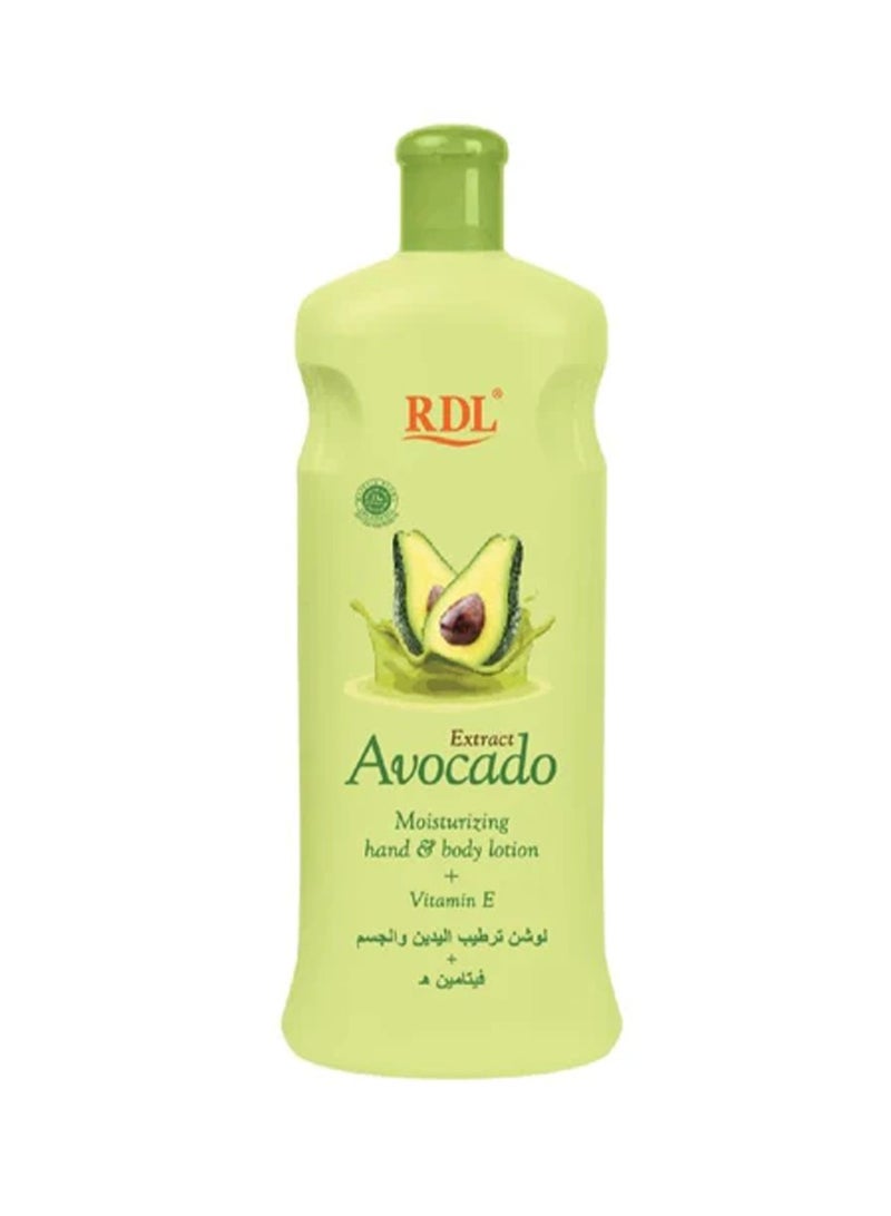 ار دي ال مرطب لليدين والجسم بالأفوكادو