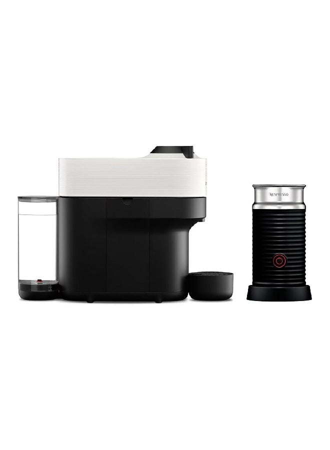 نسبرسو ماكينة صنع القهوة Vertuo Pop مع Aeroccino 3 سعة 0.56 لتر وقدرة 1260 وات GDV2-GB-BK-NE+3694BK أبيض/أسود  - Image 3