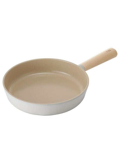 Fika Cast Aluminum Non-Stick Fry Pan 11" Beige 11 inchcm