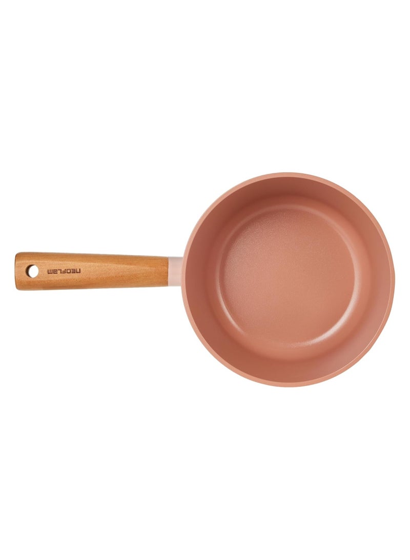 Neoflam Blossom Sauce Pan With Glass Lid Size Sandy Pink Sandy Pink 18 cmcm - Image 4