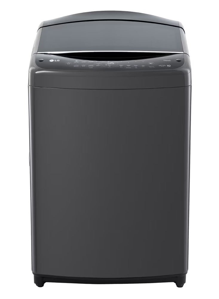 LG - 19 Kg Top Loading Washing Machine - Direct Drive Motor - Inverter - Turbo Drum - T19H3SDHT2 19 kg T19H3SDHT2 Middle Black - Image 1