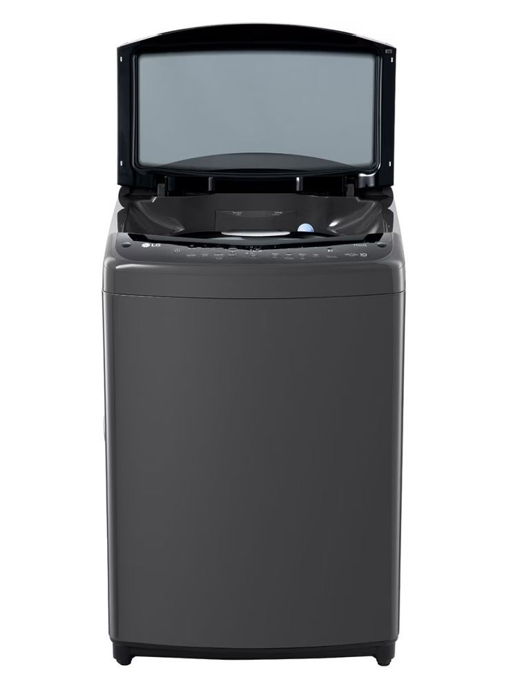 LG - 19 Kg Top Loading Washing Machine - Direct Drive Motor - Inverter - Turbo Drum - T19H3SDHT2 19 kg T19H3SDHT2 Middle Black - Image 1