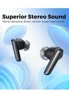 SoundPEATS Life Lite Wireless In Ear Earbuds With Charging Case Black  - Image 3