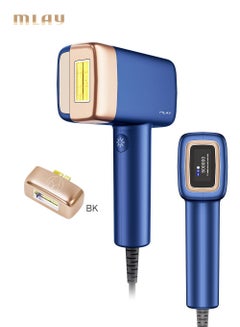 Laser Hair Removal, IPL Hair Removal With Ice Cooling, 500,000 Flashes Painless Hair Removal Device For Whole Body Bikini Line Arm Armpit Face Back Leg (1*HR+1*Bikini Lamp)