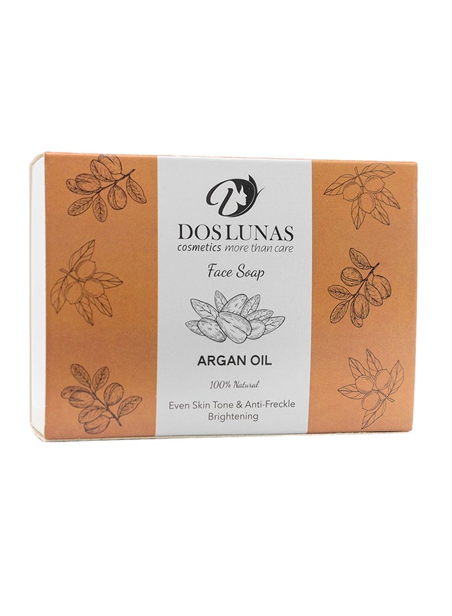 DOS LUNAS Face Soap Argan Oil 100grams  - Image 1