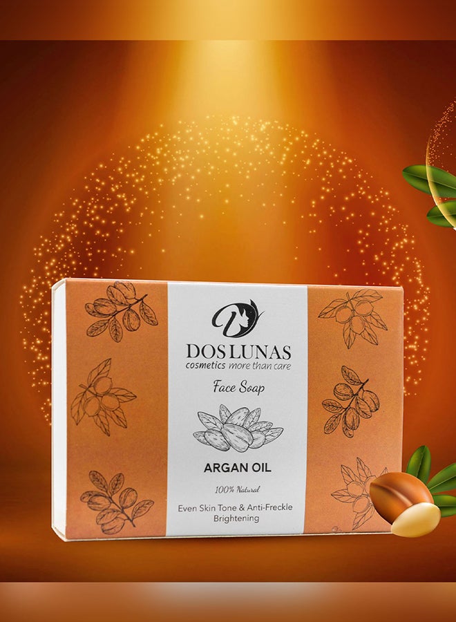 DOS LUNAS Face Soap Argan Oil 100grams  - Image 2