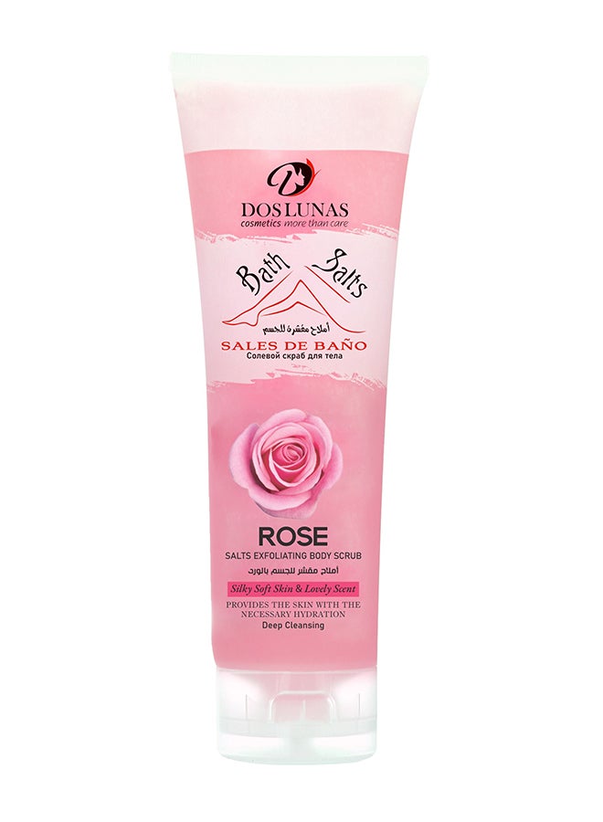 DOS LUNAS Roses Salts Exfoliating Body Scrub 380grams  - Image 1