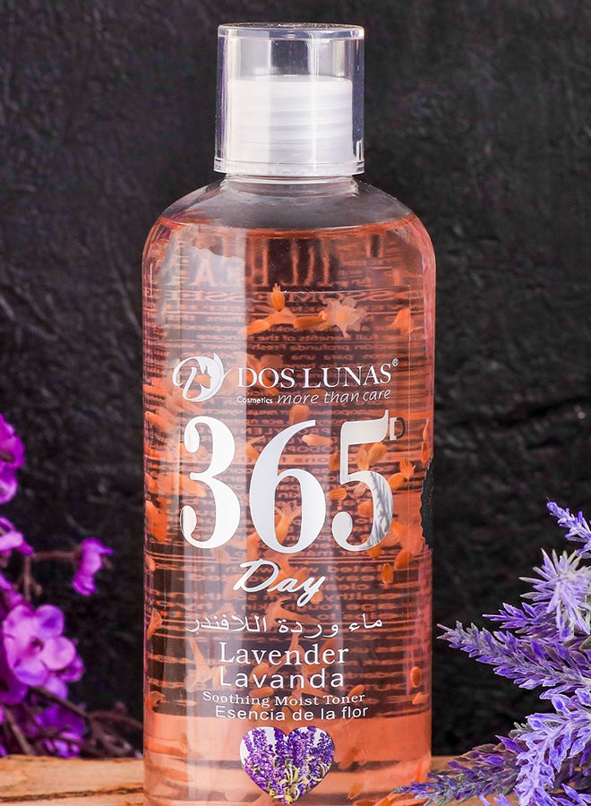 DOS LUNAS Lavender Soothing Moist Face  Toner 400ml  - Image 2