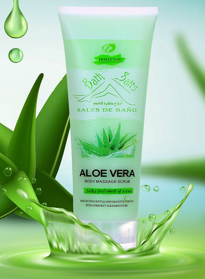 DOS LUNAS Aloe Vera Salts Exfoliating Body Scrub 380grams  - Image 2