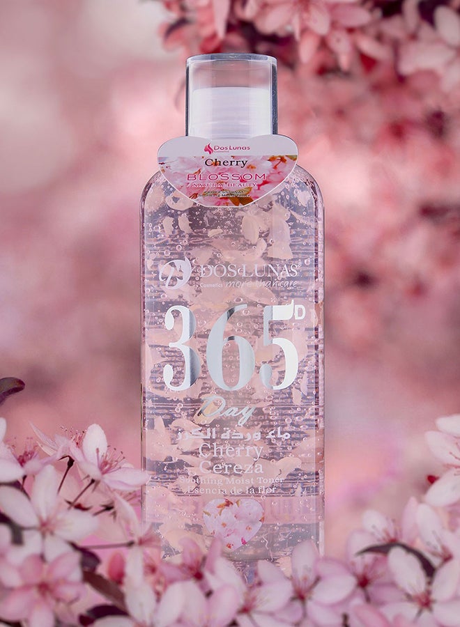 DOS LUNAS Cherry Soothing Moist Face Toner 400ml  - Image 3