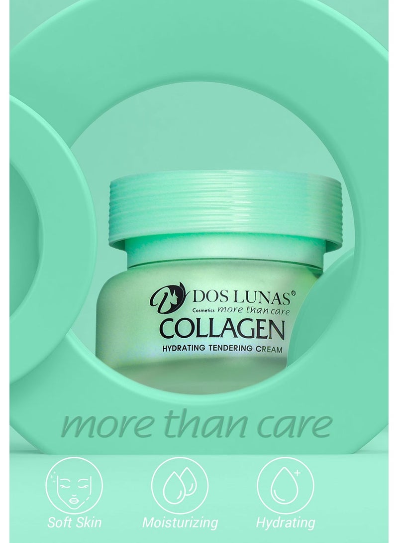 DOS LUNAS Hydrating Tendering Face Collagen Cream 50grams  - Image 2