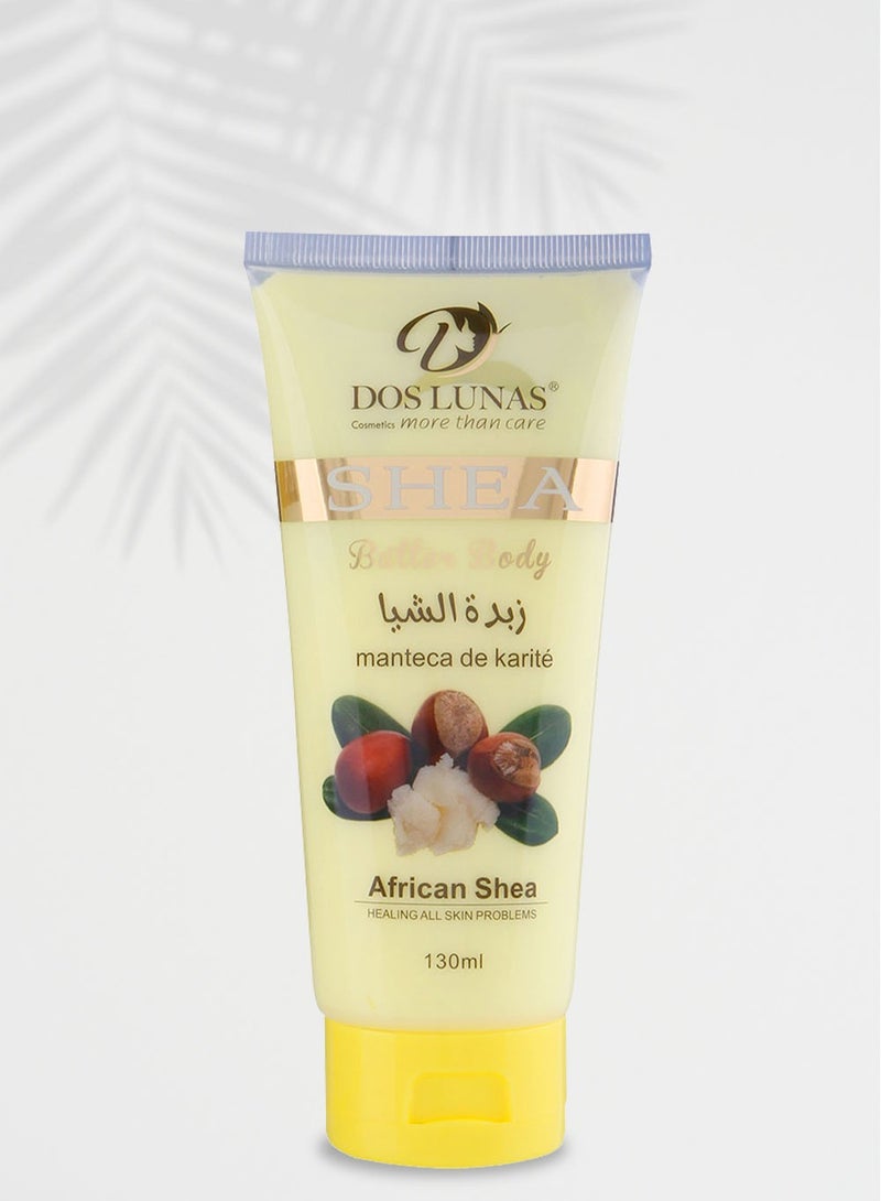 DOS LUNAS African Shea Butter to rejuvenate and moisturize the skin 130ml  - Image 1