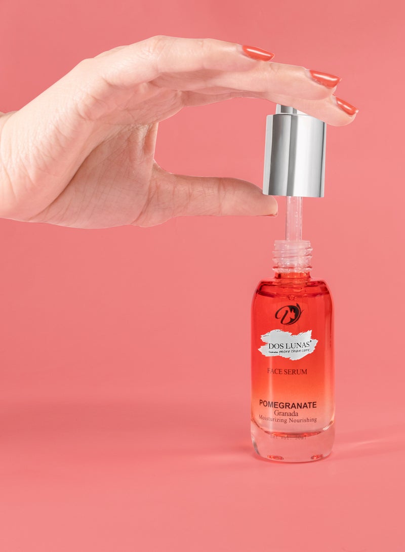 DOS LUNAS Pomegranate Face Serum 30ml - Image 4