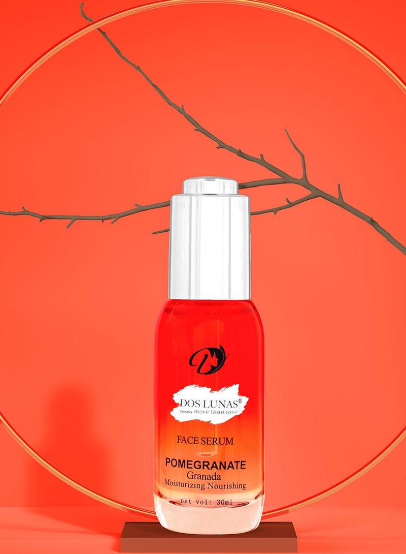 DOS LUNAS Pomegranate Face Serum 30ml - Image 2