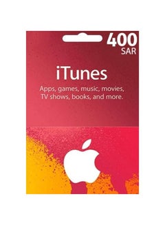 Apple KSA iTunes 400 SAR Gift Card 