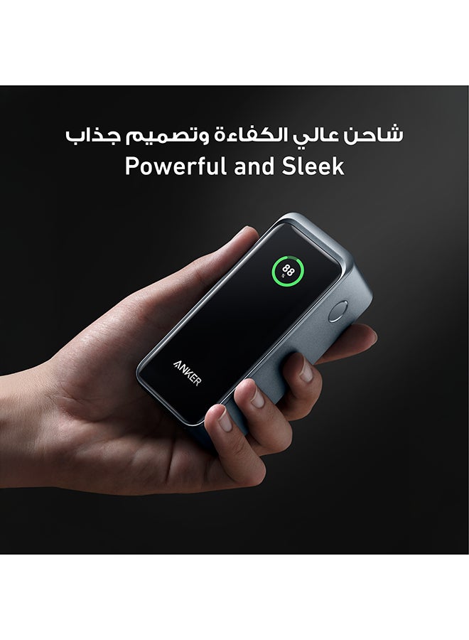 20000 mAh Prime Power Bank, 20,000mAh Portable Charger with 200W Output, Smart Digital Display, 2 USB-C and 1 USB-A Port Compatible with MacBook Pro/Air, iPhone 16/15/14 Series, Samsung, Huaiwei, Dell Black
