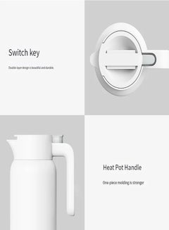 Xiaomi Smart Electrical Temperature Control Kettle 1.8 L 1800 W MJBWH01PL White  - Image 4