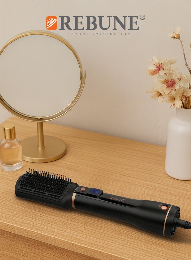 REBUNE Advanced Hair Dryer With Led Screen, Two Heat And Cold Air Levels, 1200 Watts - Image 3