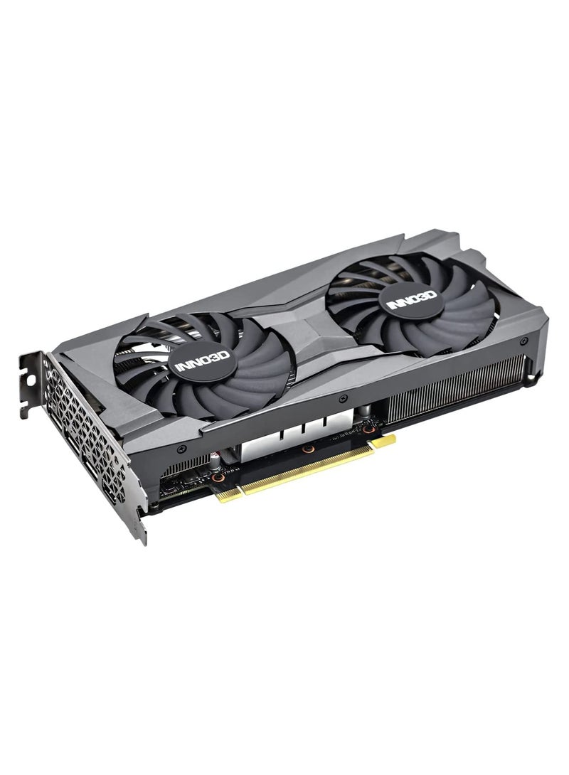 INNO3D RTX 3060 12GB Twin X2 GDDR6 PCI Express Gen 4 Gaming Graphic Card - N30602-12D6-119032AH Black - Image 3