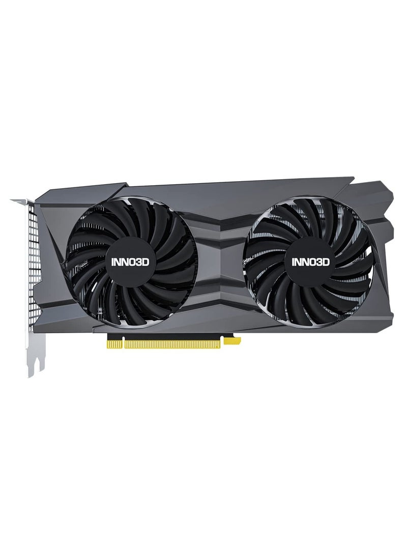 INNO3D RTX 3060 12GB Twin X2 GDDR6 PCI Express Gen 4 Gaming Graphic Card - N30602-12D6-119032AH Black - Image 2