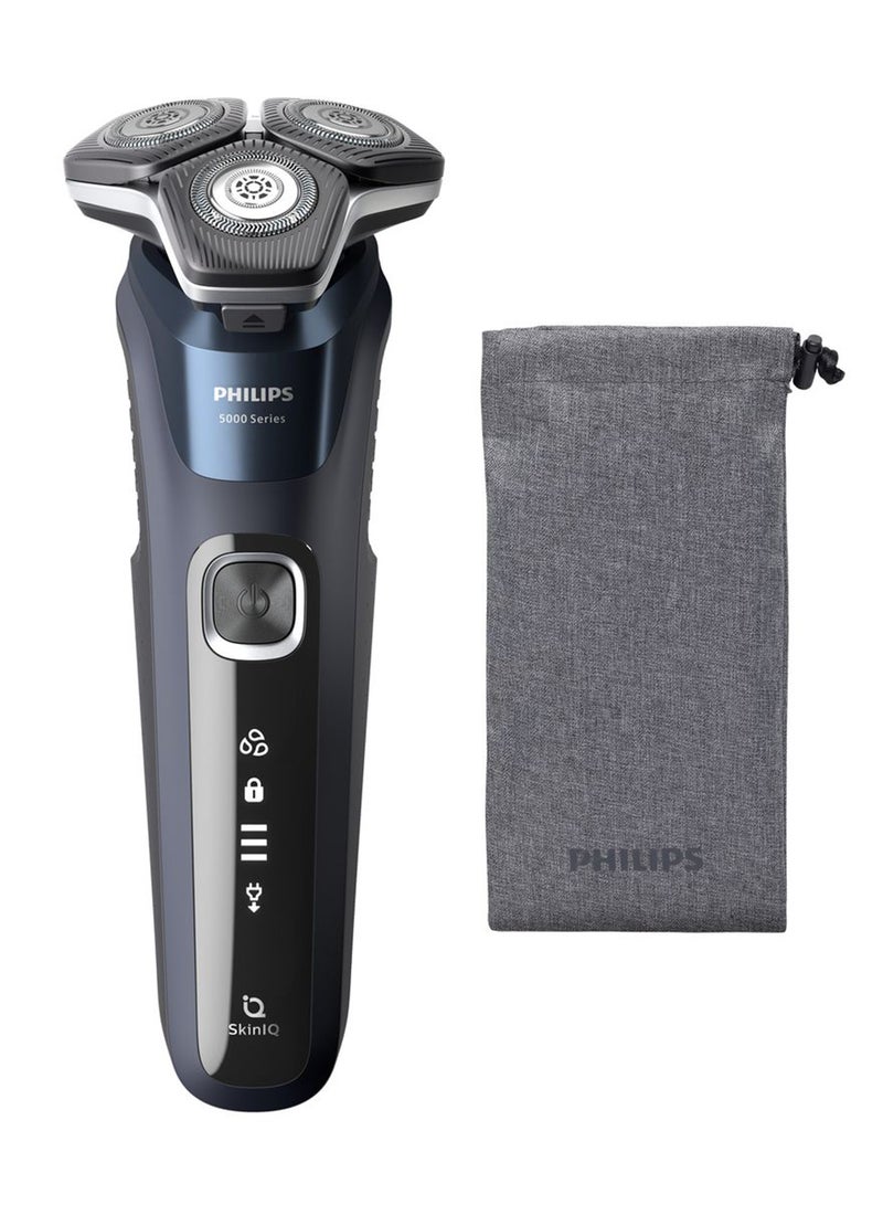 Philips 5000 Series Wet And Dry Electric Shaver With SkinIQ Technology Black  - Image 1