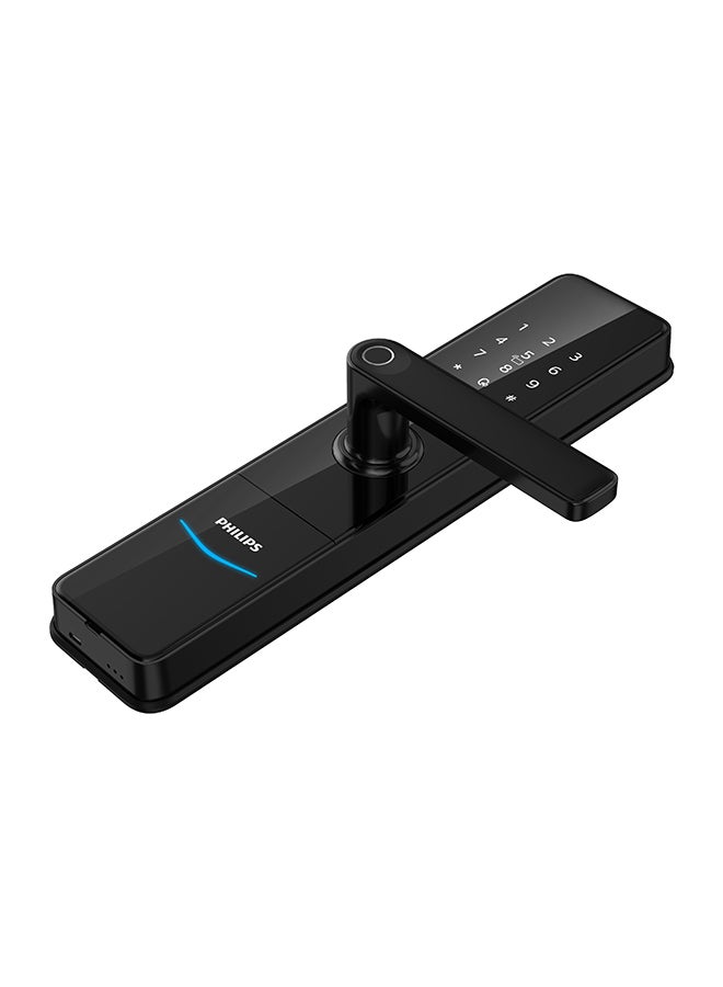 Philips - Smart Lock  Digital Lock Auto-lock Fingerprint Hidden Keypad Black 344.4 x 77.4 x 81.65mm - Image 1