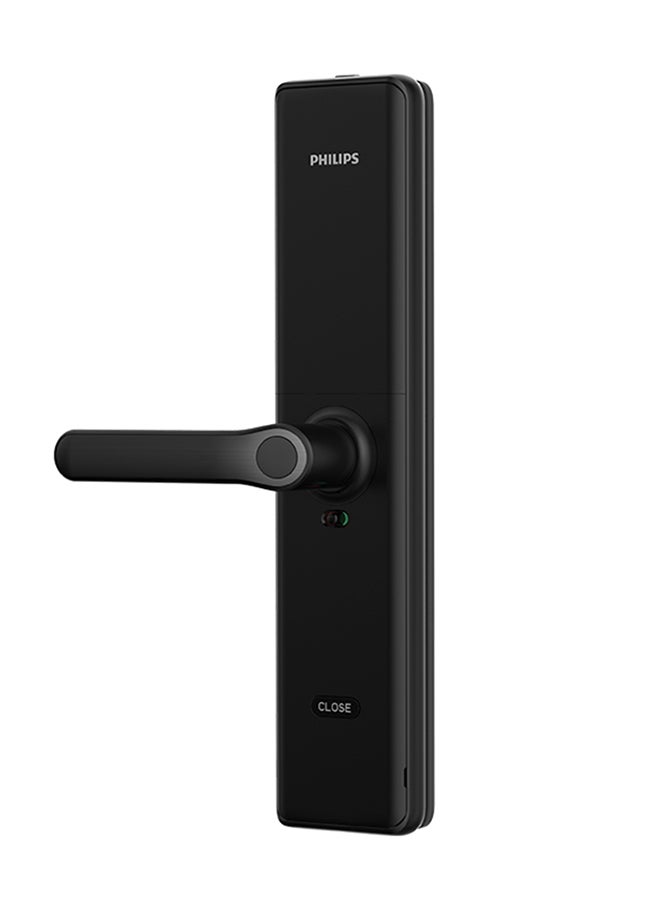 Philips - Smart Lock  Digital Lock Auto-lock App Alarming Fingerprint Hidden Keypad Black 362.8 x 79.5 x 81.9mm - Image 1