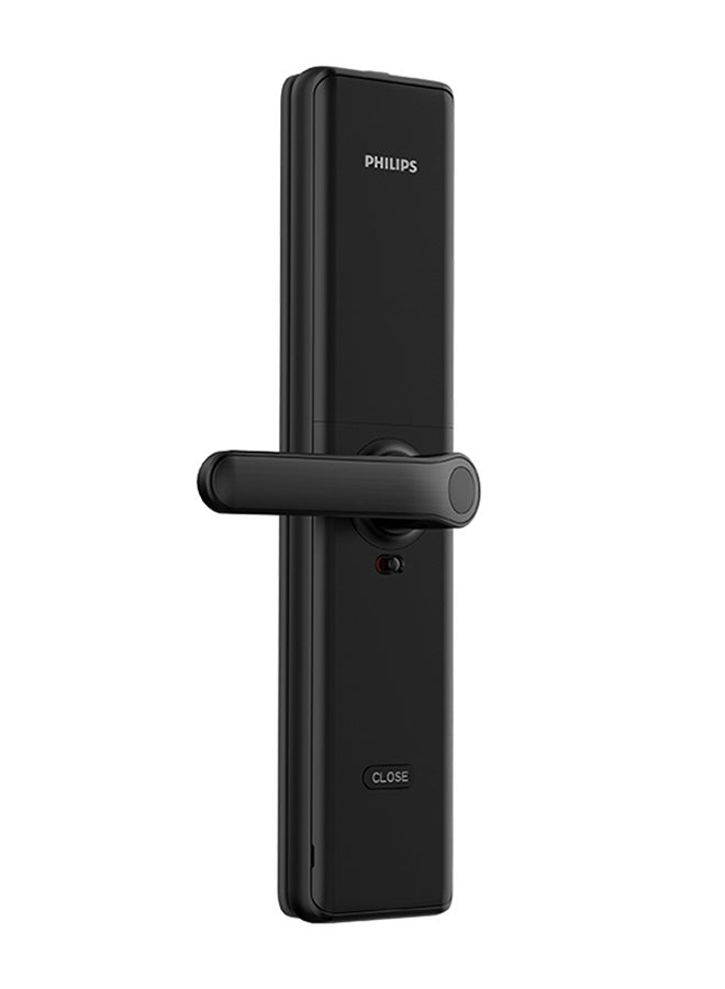 Philips - Smart Lock  Digital Lock Auto-lock App Alarming Fingerprint Hidden Keypad Black 362.8 x 79.5 x 81.9mm - Image 1