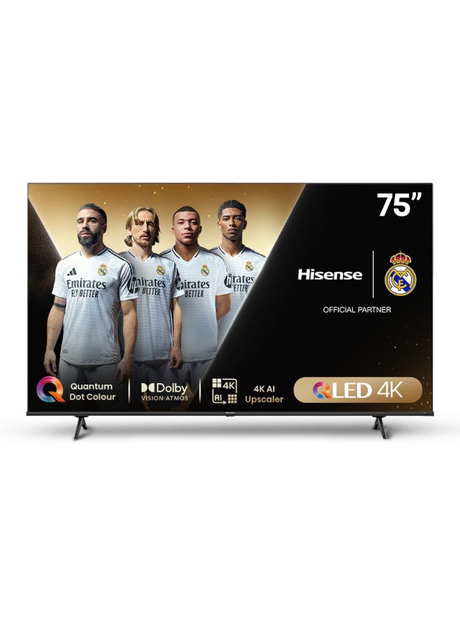 75 Inch 4K UHD Smart TV | QLED | HDR | Dolby Vision | 60HZ | Built in receiver | HDMI 2.1 | Game Mode PRO | Triple Tuner | Alexa Built-In | Dolby Atmos | (2023) - 75E7KQ Black - pnsku/N70051729V/45/_/1726128666/ee6d2053-7df0-4100-8a04-1b58a62dd456