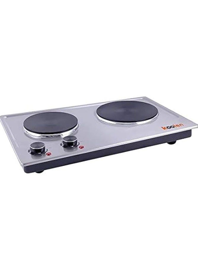KOOLEN Electric Hot Plate 1500 W 816105004 Silver 