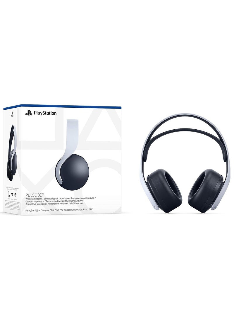 Sony - PlayStation 5 Slim Disc Console With Extra Wireless Controller - White And Pulse 3D Headset - White - Image 1