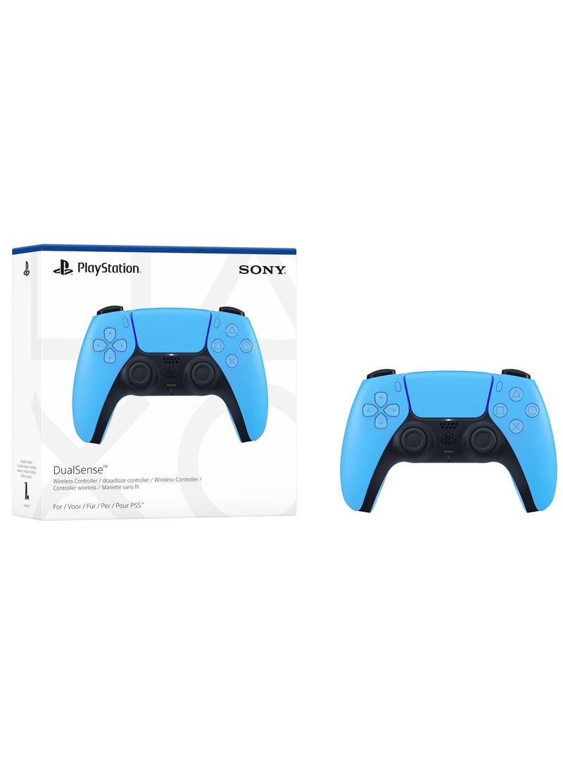 Sony - PlayStation 5 Slim Disc Console With Extra Wireless Controller - Blue - Image 1