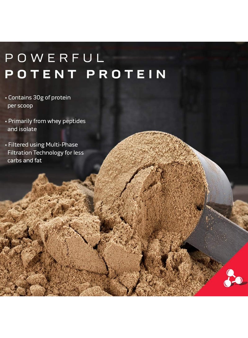 MuscleTech - Nitrotech Whey Protein Isolate And Peptides With Cookies And Cream 4lb - Image 1