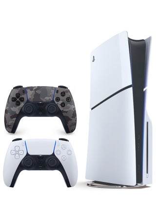 PlayStation 5 Slim Disc Console With Extra Wireless Controller - Grey Camouflage - pnsku/N70051818V/45/_/1709539319/3afac988-9a56-42a1-ae87-fe4853ae59ef
