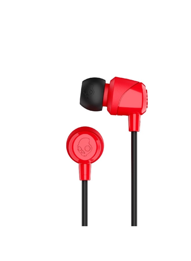 سكل كاندي S2DUY-L676 Jib Wired In-Ear Earphones with Mic Red\Black - Image 2