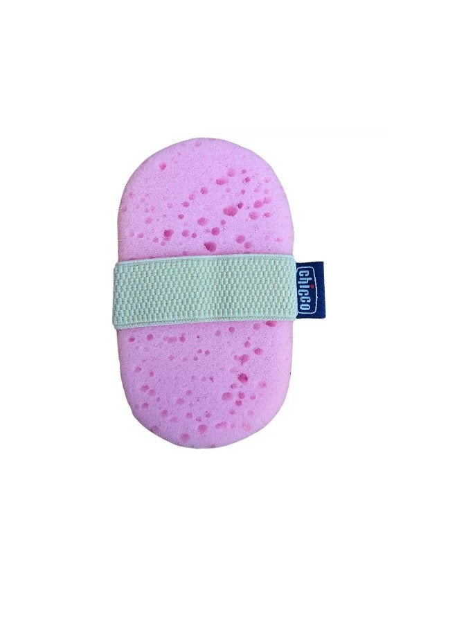 Chicco Sponge Bath Glove - Multicolor  - Image 1