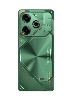تكنو هاتف Pova 6 Pro 5G ثنائي الشريحة باللون الأخضر المذنب وذاكرة الوصول العشوائي (RAM) سعة 8 جيجابايت وسعة 256 جيجابايت - إصدار الشرق الأوسط  - Image 3
