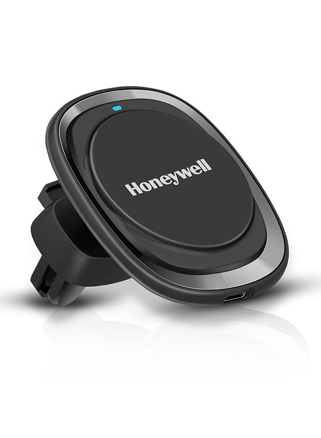 Honeywell - Zest Magsafe Phone Mount Car Charger Upto 15W Output With Ultrafast Charging For Iphone 12 And Above Including The Iphone 16 Series Iphone 16 Pro And Iphone 16 Plus Type C Input Black Black - Image 1