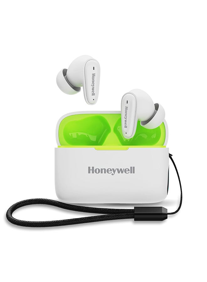 هوني ويل Moxie V1100، سماعات أذن TWS لاسلكية داخل الأذن مع حافظة عرض البطارية الرقمية، بلوتوث V5.3، 31 ساعة من وقت التشغيل، 13 مم * 2 برامج تشغيل، شحن سريع، ضمان المصنع لمدة عامين - Image 1