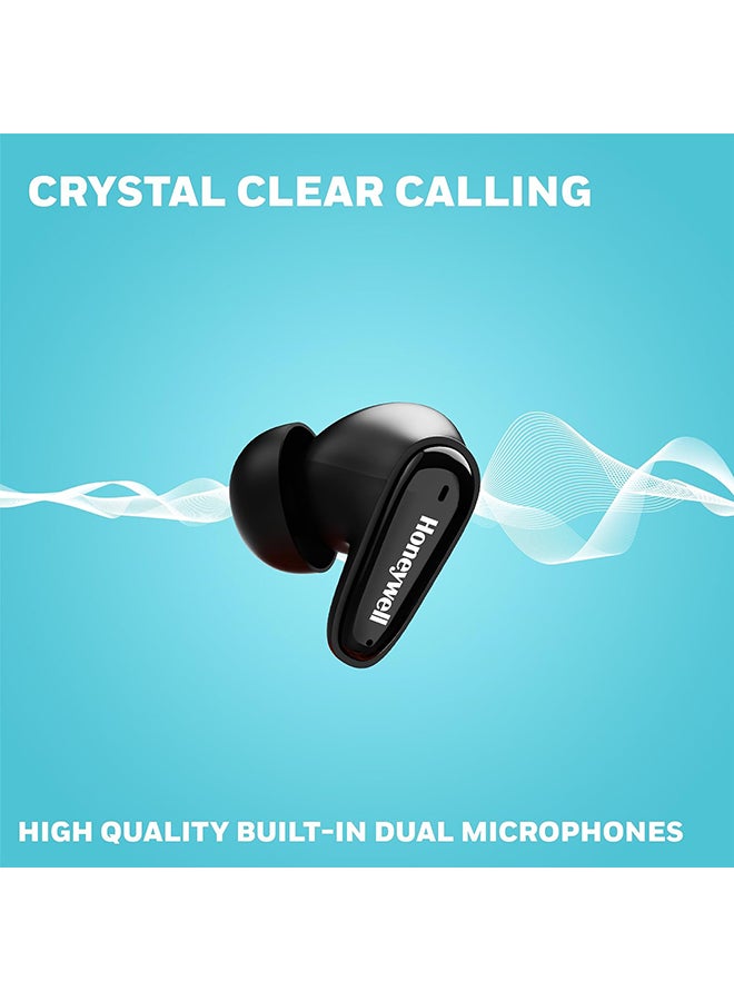 هوني ويل Moxie V1100، سماعات أذن TWS لاسلكية داخل الأذن مع حافظة عرض البطارية الرقمية، بلوتوث V5.3، 31 ساعة من وقت التشغيل، 13 مم * 2 برامج تشغيل، شحن سريع، ضمان المصنع لمدة عامين - Image 5