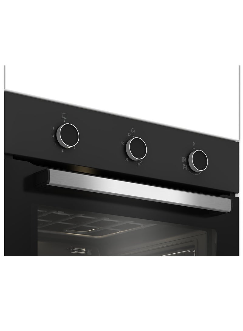 بيكو فرن غاز بيكو بلت ان - 60 سم - شواية كهربائية - طبخ بمساعدة مروحة - جدران جانبية محفزة - مروحة تبريد - BBIH12100BC - Image 3