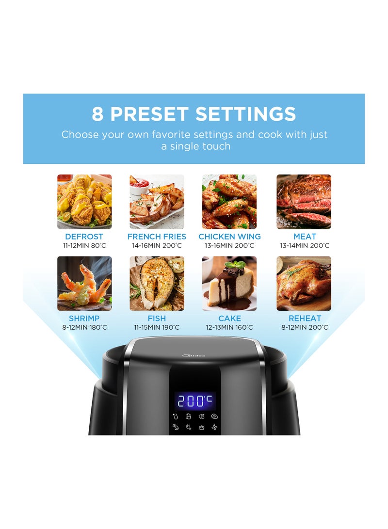 Air Fryer Digital 4 L 1500 W MF-CN40D2 black