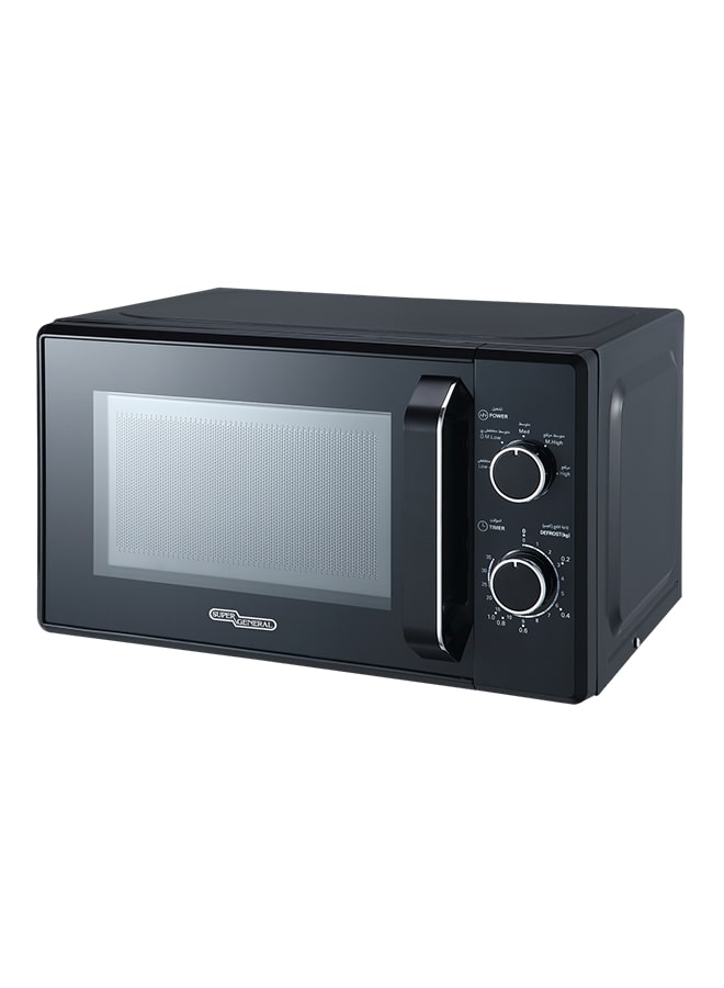SUPER GENERAL 20L Compact Solo Microwave Oven 20 L 700 W KSGMM920N Black  - Image 1