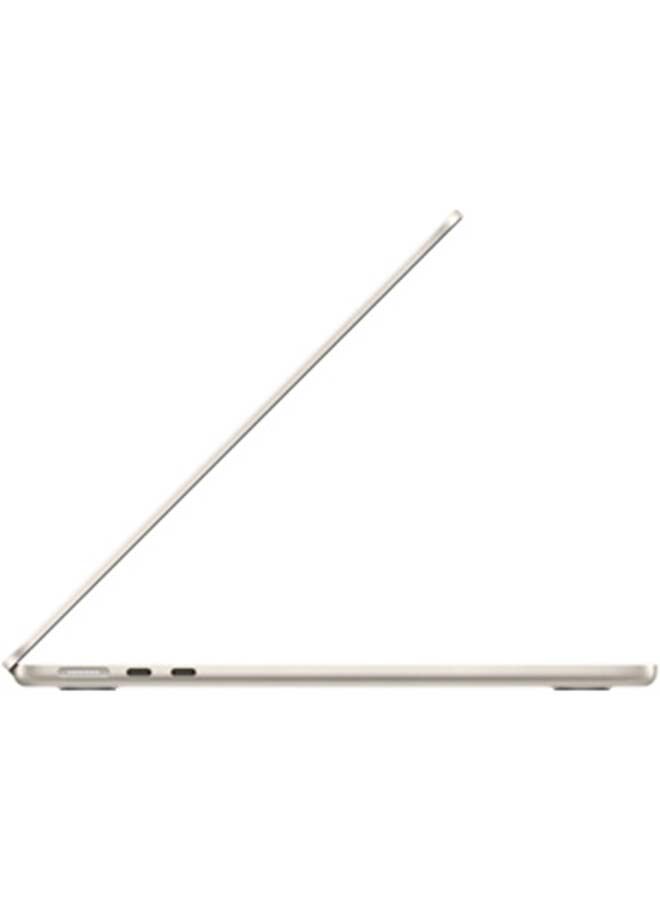 جهاز MacBook Air MRXT3 الجديد موديل 2024 بشاشة مقاس 13 بوصة، وشريحة Apple M3 وحدة معالجة مركزية 8 النواة ومعالج رسومات 8 النواة/ذاكرة وصول عشوائي سعتها 8 جيجابايت/محرك أقراص SSD سعة 256 جيجابايت/بطاقة رسومات Intel UHD/ - pnsku/N70051919V/45/_/1709616603/bf677d73-7ada-4989-a0e1-8903da1b9e82