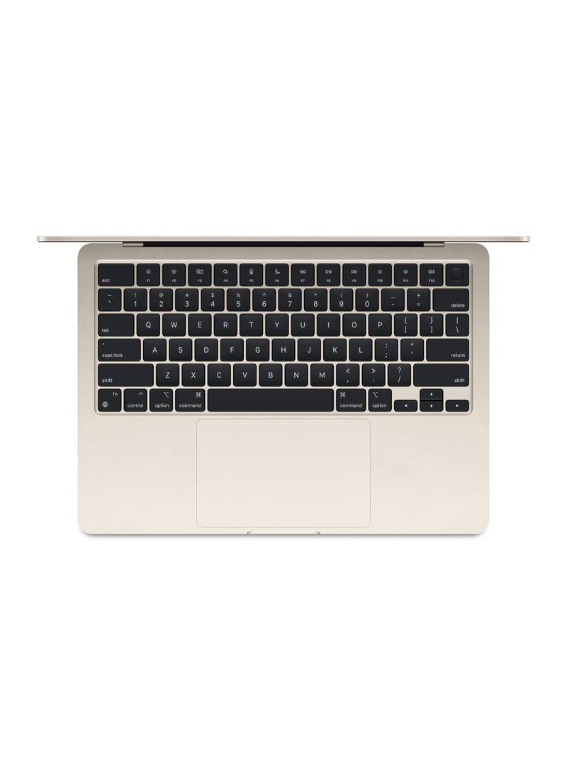 جهاز MacBook Air MRXT3 الجديد موديل 2024 بشاشة مقاس 13 بوصة، وشريحة Apple M3 وحدة معالجة مركزية 8 النواة ومعالج رسومات 8 النواة/ذاكرة وصول عشوائي سعتها 8 جيجابايت/محرك أقراص SSD سعة 256 جيجابايت/بطاقة رسومات Intel UHD/ - pnsku/N70051919V/45/_/1717509898/24924458-5766-4753-b1e6-17faaab5ad59