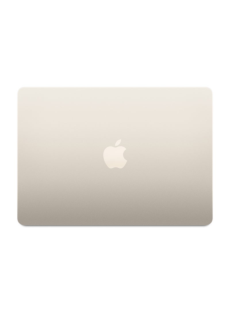 Apple - New 2024 MacBook Air MXCU3 13-inch Display, Apple M3 Chip 8-Core CPU 10-Core GPU Processor/16GB RAM/512GB SSD/Intel UHD Graphics(International version) English Starlight - Image 1