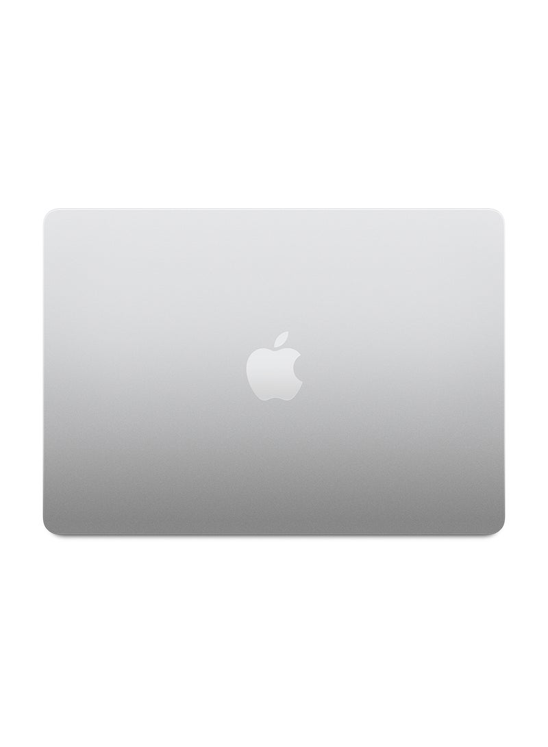 Apple - New 2024 MacBook Air MXCT3 13-inch Display, Apple M3 Chip 8-Core CPU 10-Core GPU Processor/16GB RAM/512GB SSD/Intel UHD Graphics(International version) English Silver - Image 1