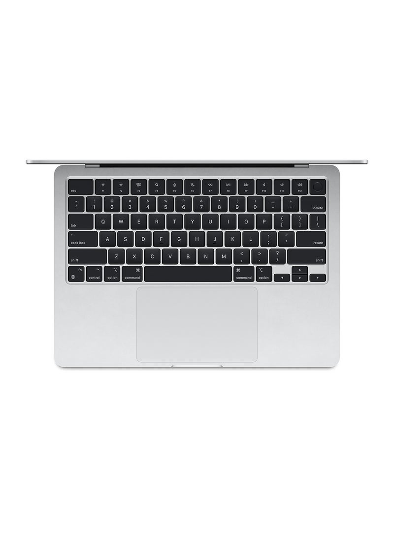 Apple - New 2024 MacBook Air MRYQ3 15-inch Display, Apple M3 Chip 8-Core CPU 10-Core GPU Processor/8GB RAM/512GB SSD/Intel UHD Graphics(International version) English Silver - Image 1