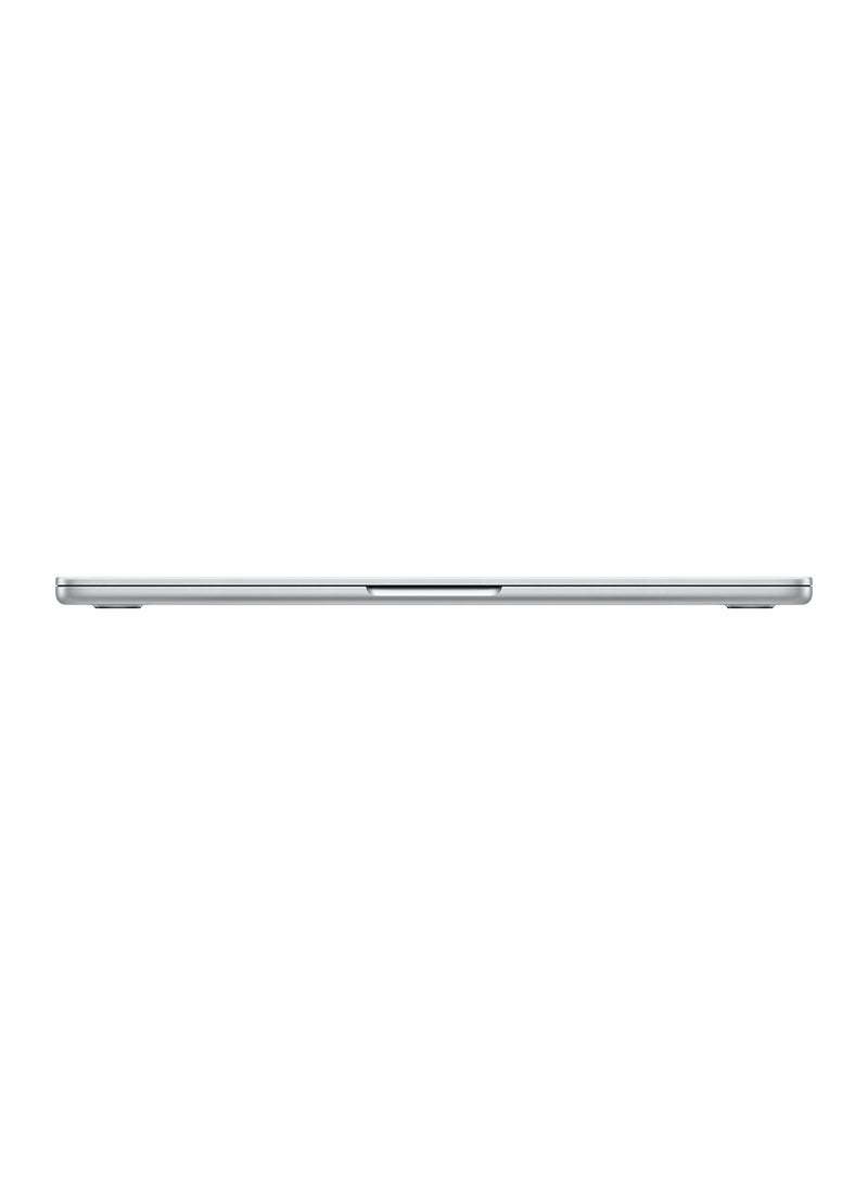 Apple - New 2024 MacBook Air MRYQ3 15-inch Display, Apple M3 Chip 8-Core CPU 10-Core GPU Processor/8GB RAM/512GB SSD/Intel UHD Graphics(International version) English Silver - Image 1