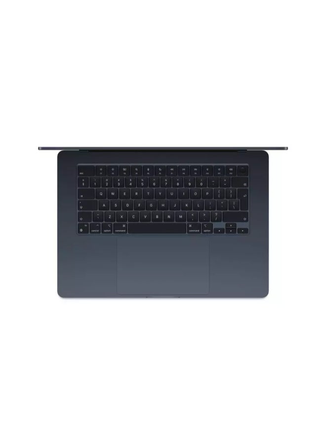 Apple - New 2024 MacBook Air MRYV3 15-inch Display, Apple M3 Chip 8-Core CPU 10-Core GPU Processor/8GB RAM/512GB SSD/Intel UHD Graphics(International version) English Midnight - Image 1